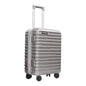 CONWAY TREKIFY 8 Wheels Number Lock Hardshell Abs Trolley Bag for Men & Women Suitcase | 360 Degree Wheeling System Luggage | Trolley Bags for Travel -Silver-55cm, 65cm and 75cm (Copy)